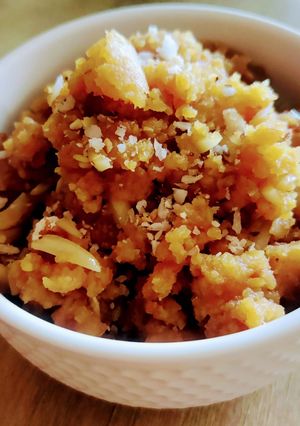 A picture of Makhandi halwa.