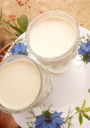 A picture of Soya Milk..