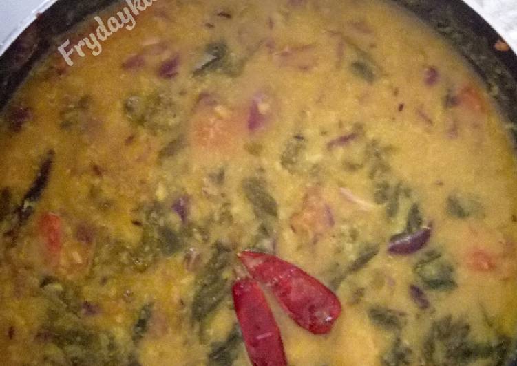 Recipe of Quick Dal spinach