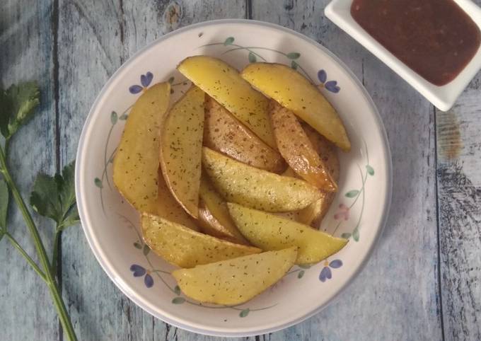 Resep Potato Wedges yang Enak