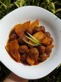 Semur Pentol Daging dan Kentang