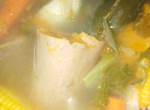 Una foto de Sopa de verduras