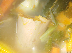 Una foto de Sopa de verduras