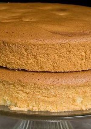 A picture of Eggless sponge.