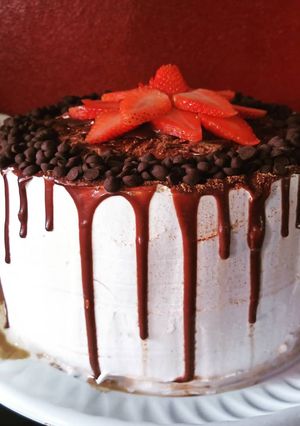 Una foto de Pastel de tres leches