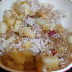A picture of Sabudana khichdi.