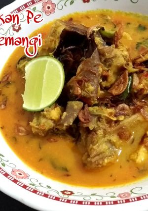 Foto resep Mangut ikan pe aroma kemangi