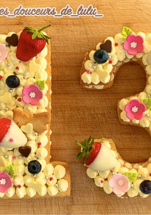 Une photo de Number cake 🌸