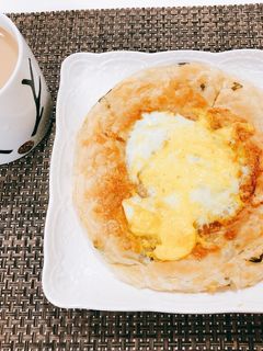 氣炸蛋蔥抓餅~氣炸鍋料理 的食譜成品照片