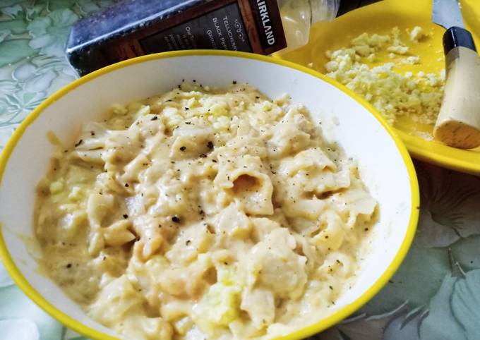 Recipe of Homemade White sauce pasta