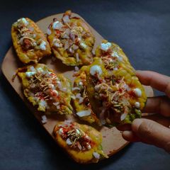 Palak Patta Chaat A picture of Palak Patta Chaat.