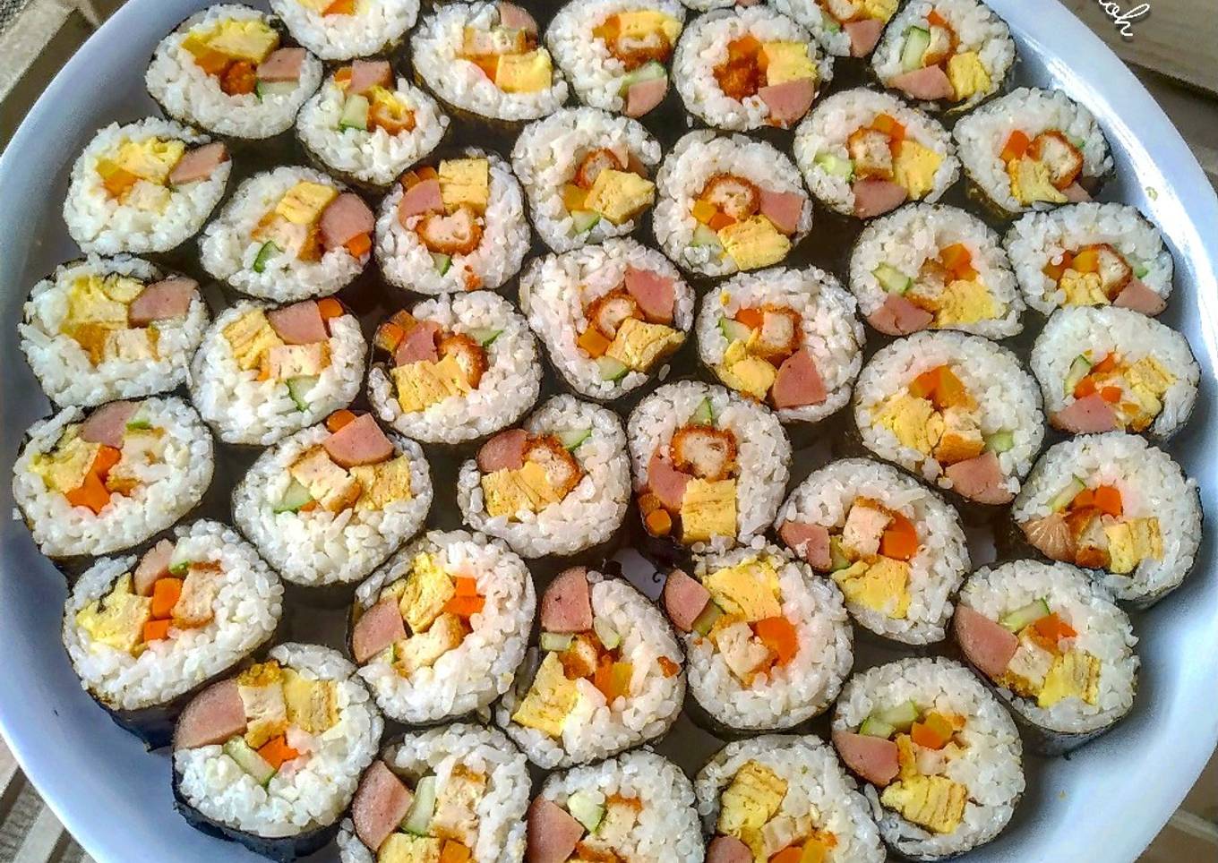 Kimbap Makanan Korea