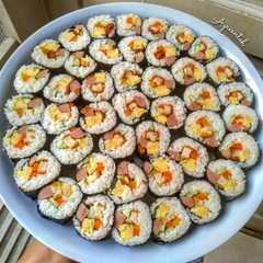 รูปของ Kimbap Makanan Korea