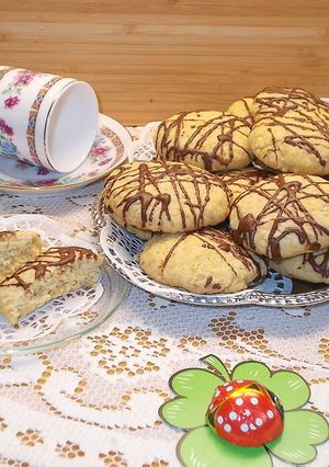 Kókuszos zabpelyhes keksz recept fotója