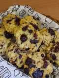 Cranberry Chocolate Scone