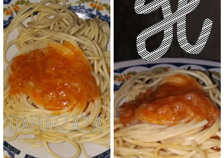 Bagaimana Membuat Saus Spaghetti Homemade by RieZ yang Enak Banget
