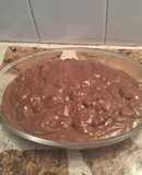 Crema de maicena con chocolate