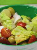 Ensalada de queso fresco y cherris