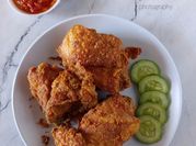 Gambar ayam marinasi maizena
