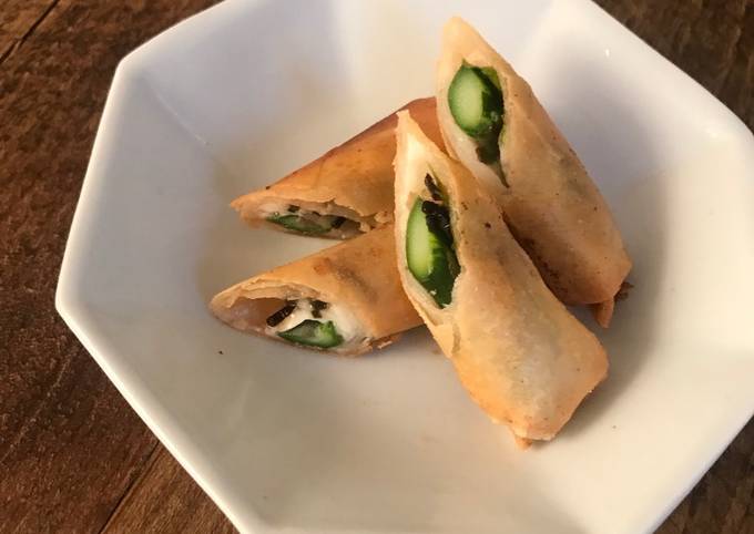 Asparagus Spring Roll (V) - Japanese