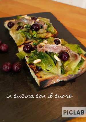 Foto di Bruschetta alla scarola ♡