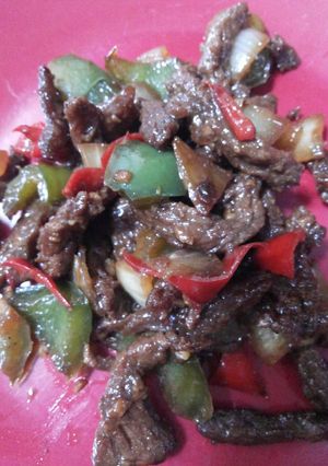 Foto resep Daging sapi teriyaki ala-ala
