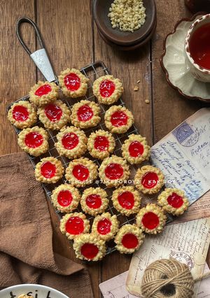 Gambar Strawberry Thumbprint Cookies
