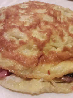Una foto de Crep especial de tortilla