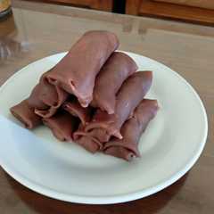 รูปของ Dadar gulung pisang coklat