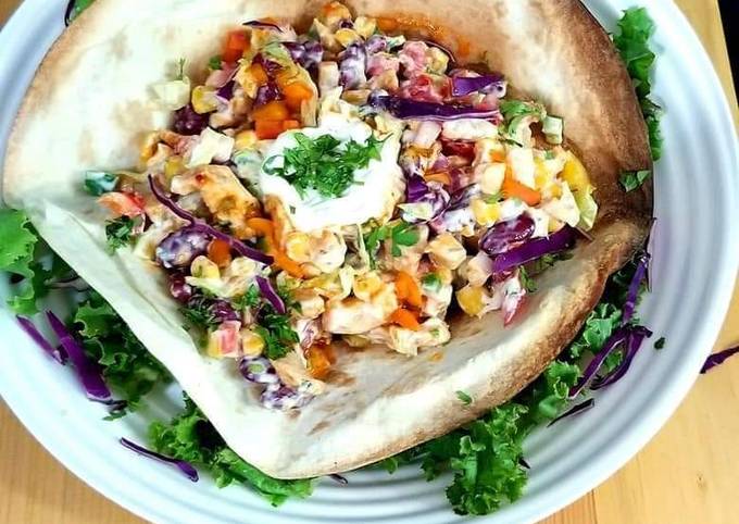 Easiest Way to Make Super Quick Homemade Taco salad