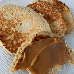 Una foto de Pancakes de avena y banana