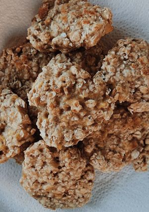 Una foto de Galletitas saludables de avena y banana