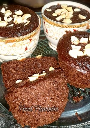 চায়ের কাপে তৈরি চকোলেট কাপ কেক (চুলায় তৈরি)( chayer kape toiri chocolate cup cake recipe in Bengali রেসিপির প্রধান ছবি