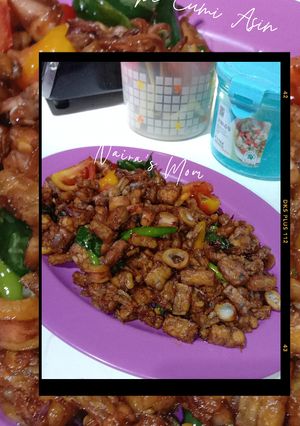 Foto resep Tumis Tempe Cumi Asin