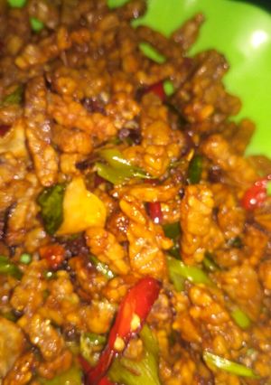Foto resep Orek tempe simple