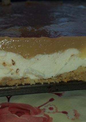 O poză a rețetei Cheesecake cu aromă de vanilie și gref 🍓🙈.