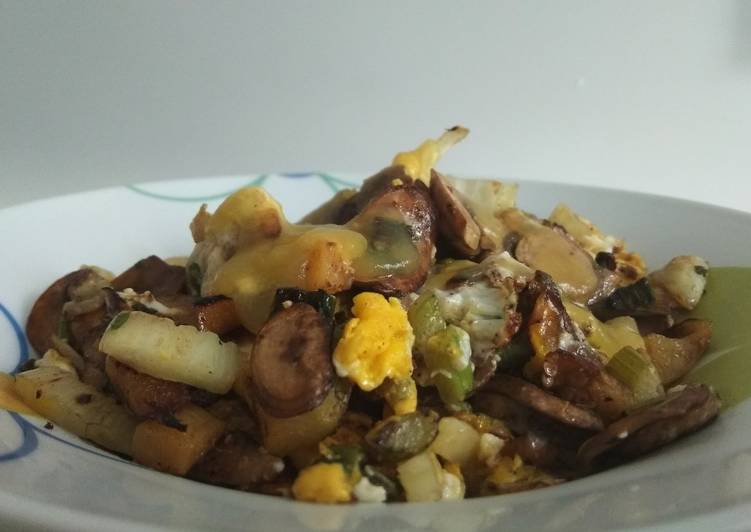 Revuelto de hinojo-mango-txanpis