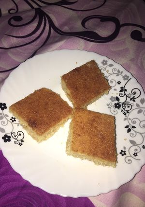 صورة لوصفة بسبوستي 😋