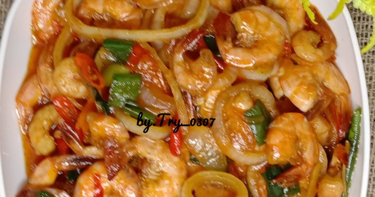 Resep Udang Saus Tiram Oleh Try Yulianti - Cookpad