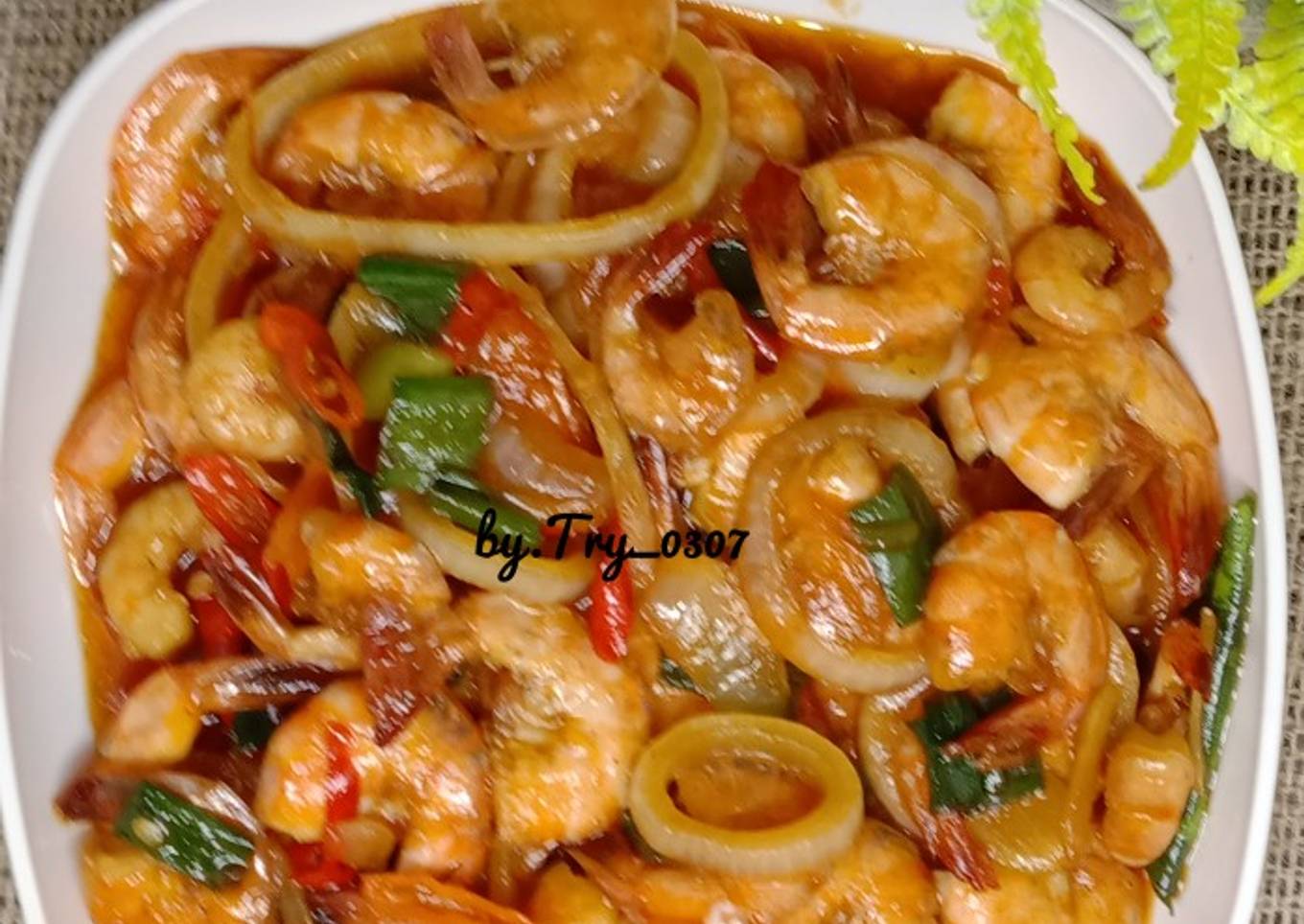 Udang Saus Tiram