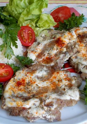 Pikáns sült tarja recept fotója