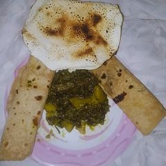 A picture of Methi sabzi.