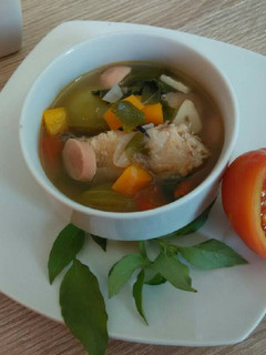 Foto resep Salmon Soup