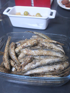Una foto de Boquerones fritos