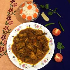 A picture of Spicy Chicken Curry.