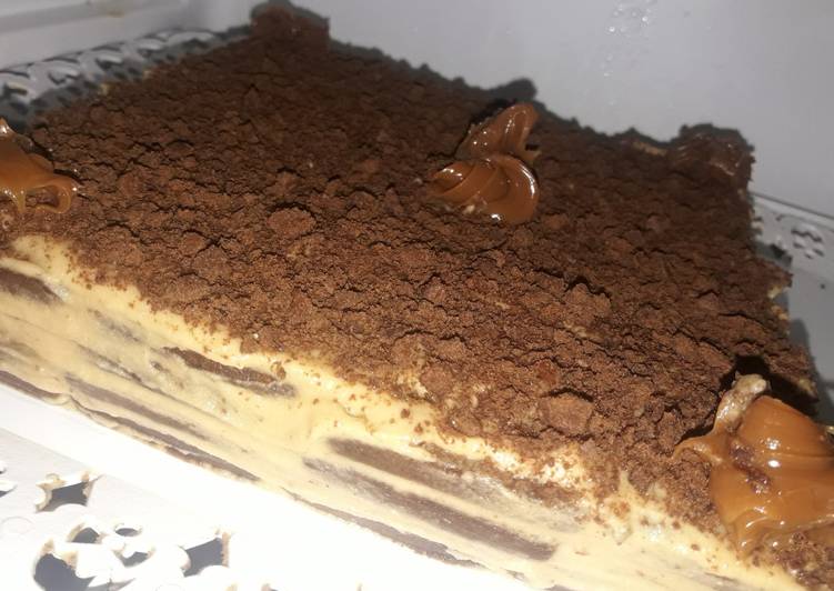 Steps to Make Homemade Chocotorta Ri qui si ma 👌