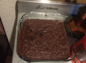 Una foto de Brownie de chocolate (con masa lista)