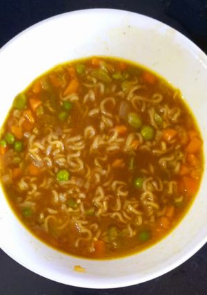 A picture of Maggi soup.