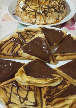 Una foto de 5 huevos, 2 postres (parte2). Diana