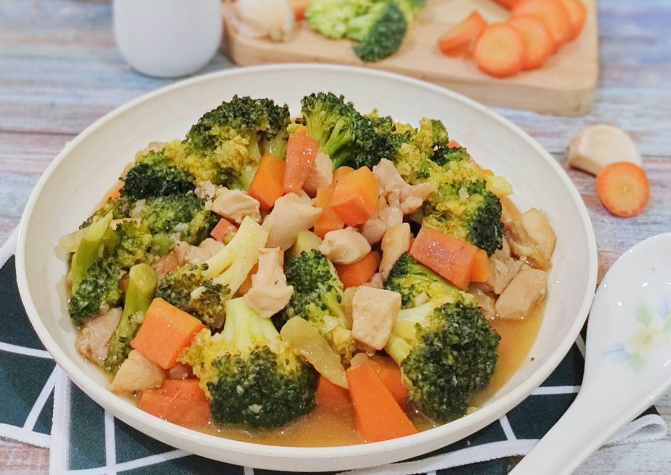 Ayam Tumis Brokoli🧆🥦🥕